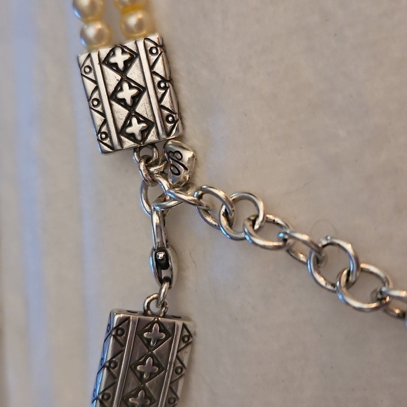 BRIGHTON Anastasia Pearl Princess Diana Goth Castlecore Choker Necklace - Picture 6 of 11